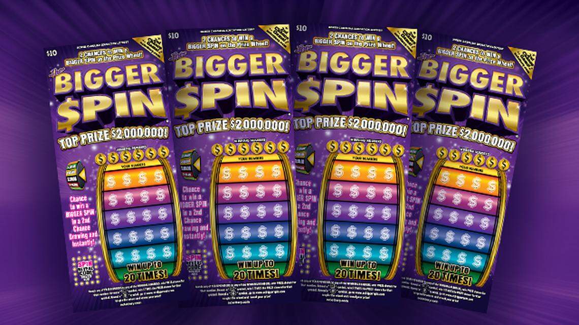 Two North Carolinians collectively won $1.3 million on Nov. 16 in the $10 Bigger Spin lottery game, according to the NC Education Lottery Service.