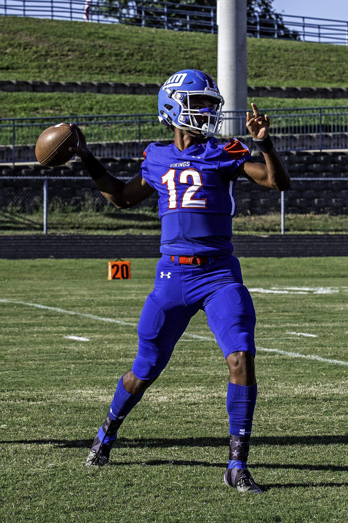 North Mecklenburg quarterback Aaron Scott