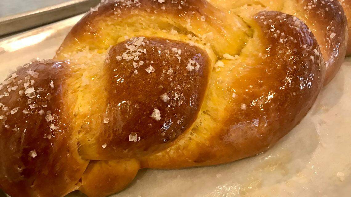 Preorder a Traditional Braided Challah by Thursday for Friday pickup or delivery at Chef Alyssa’s Kitchen.