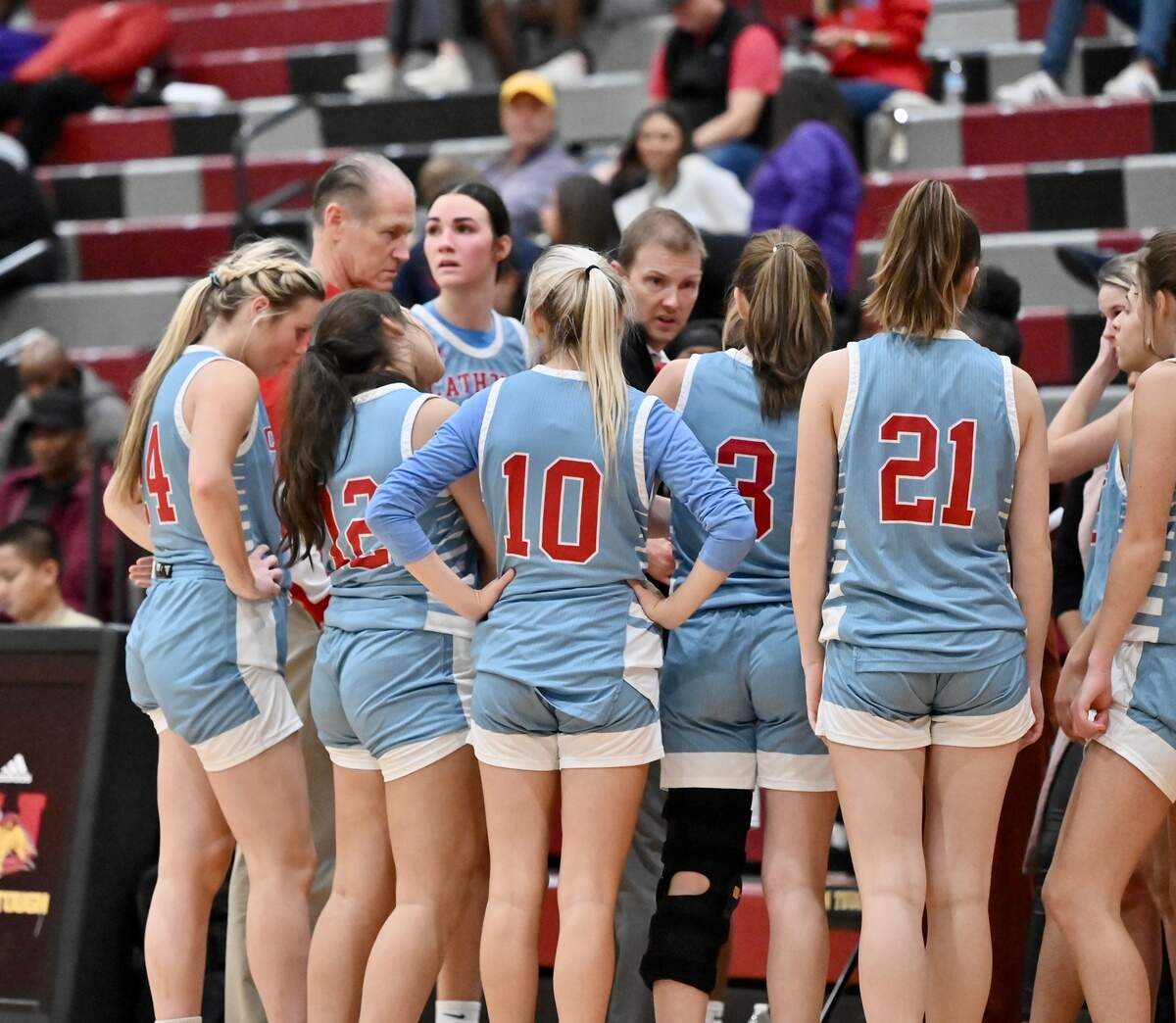 1-of-1 Preps faced Charlotte Catholic’s girls at the Charlotte Hoops Challenge Saturday