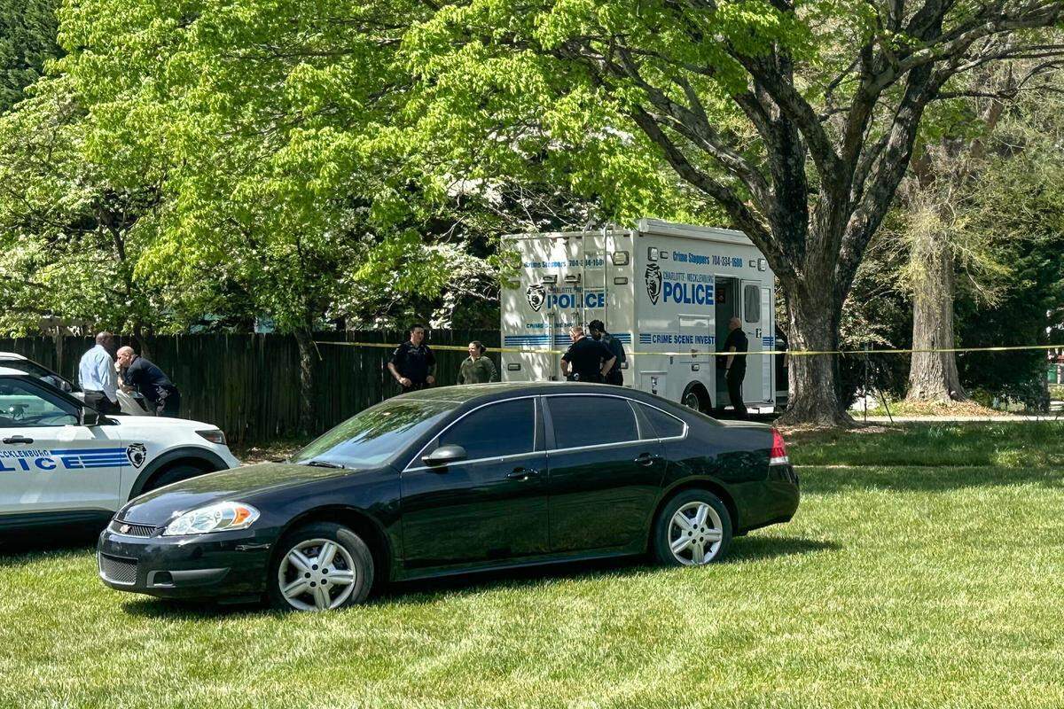 Police said it wasn't immediately clear if it was a homicide and are treating the crime scene as a death investigation.