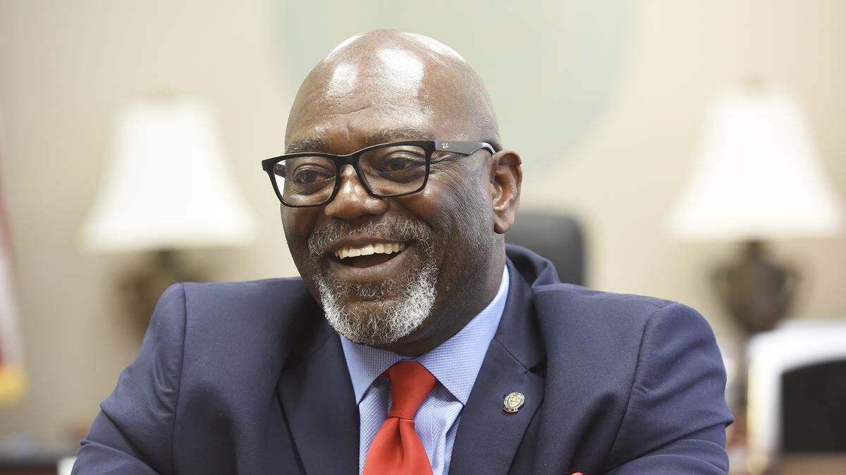 “It is the institutions and the systems that actually create racism,” said Mecklenburg County Commissioner Chair George Dunlap, at a recent Tuesday Morning Breakfast Forum event.