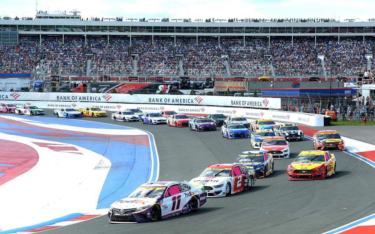 Charlotte Motor Speedway in Concord, N.C., shown here in its Roval configuration in October, is one of NASCAR’s cathedrals.
