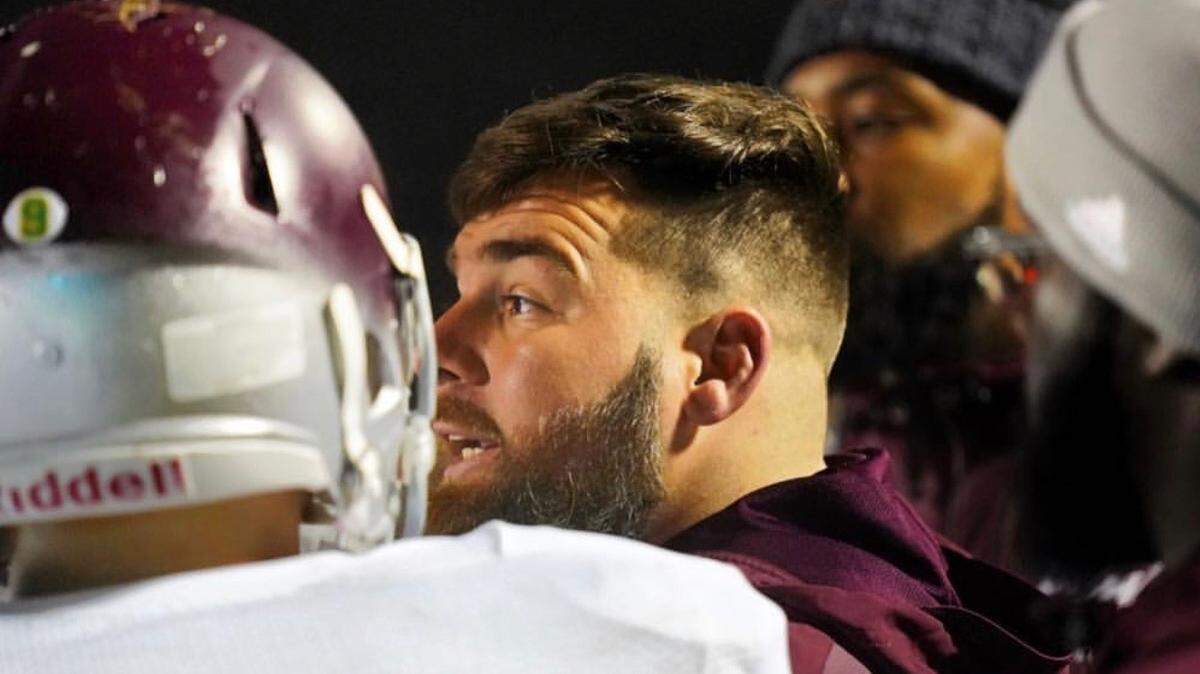 New West Mecklenburg High football coach Nick Matta
