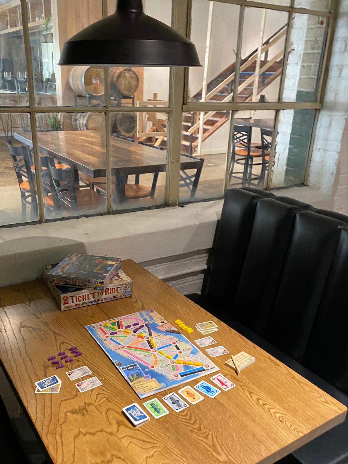 Luck Factory Games, a cafe that includes more than 1,000 board games, is at Gibson Mill Market in Concord.