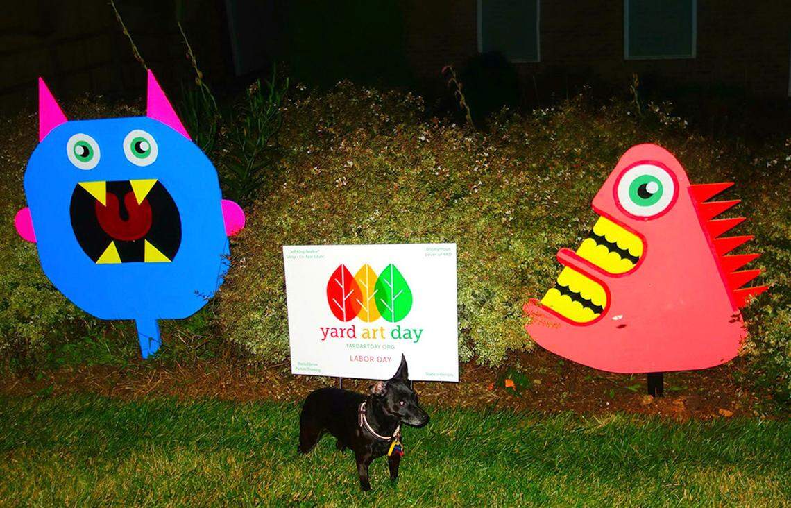 Yard Art Day returns on Labor Day in 2020.