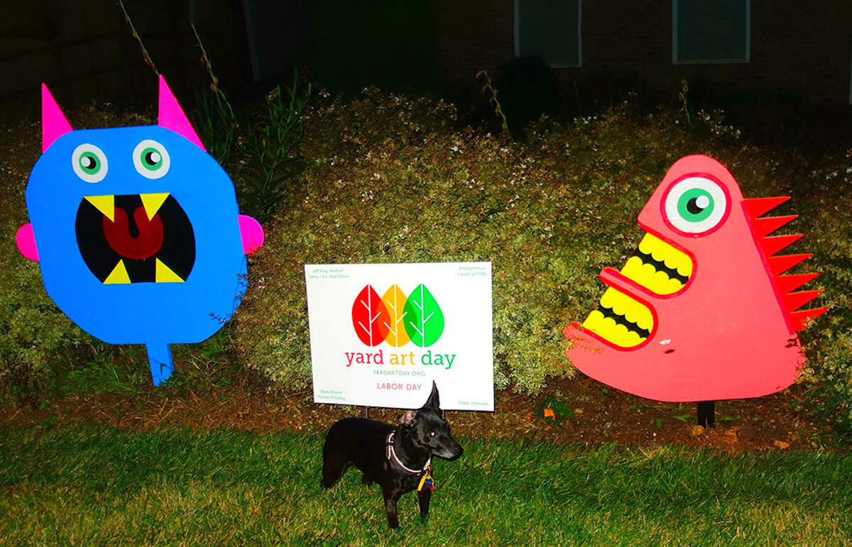 Yard Art Day returns on Labor Day in 2020.