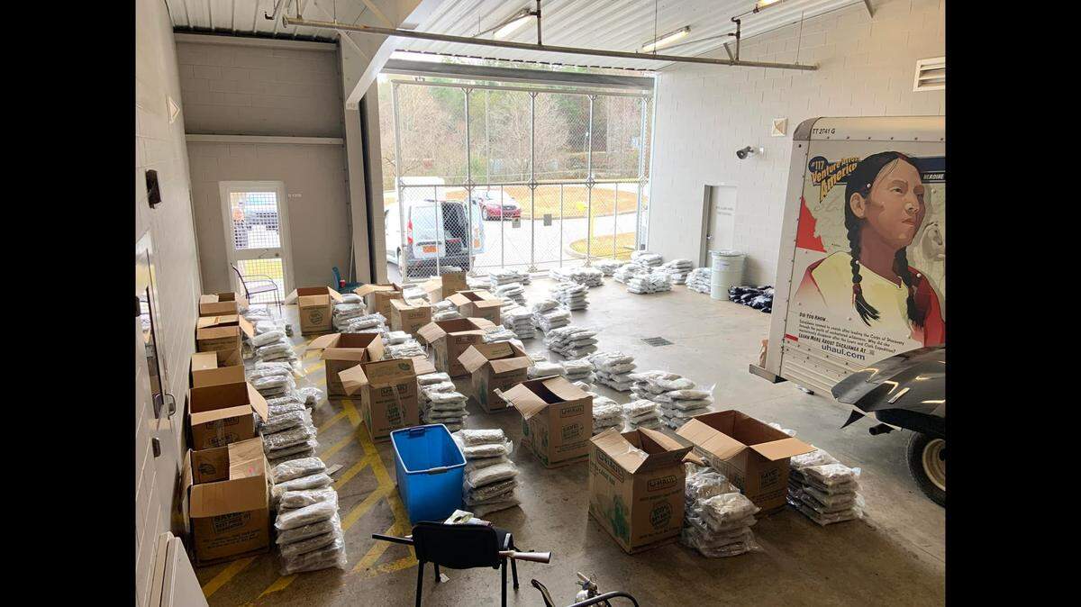 A domestic violence call at a casino owned by the Eastern Band of Cherokee led police to a van loaded with $3 million worth of marijuana, Cherokee tribal police say.