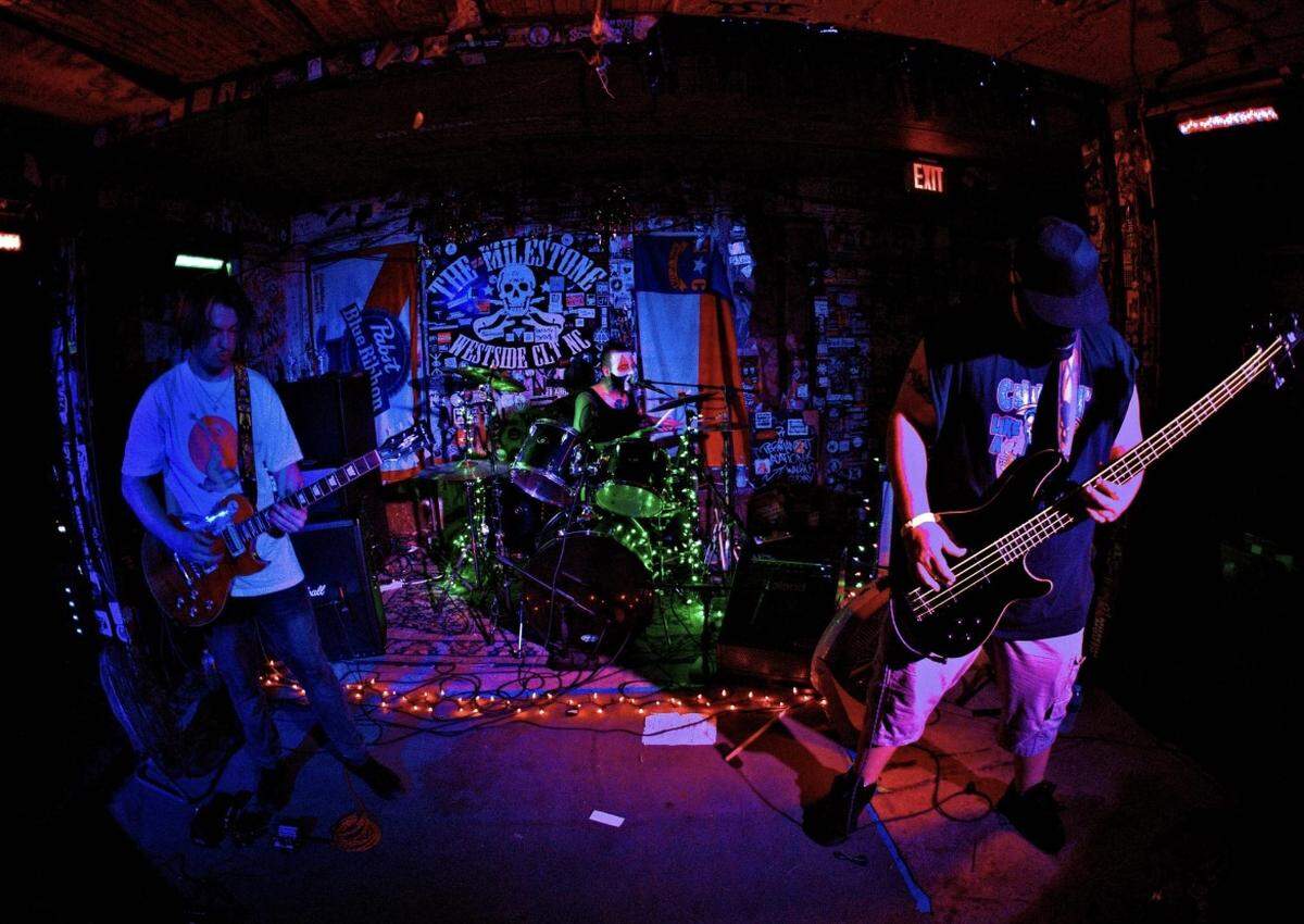 Metal band, Hightower, playing at The Milestone Club on May 5th, 2023