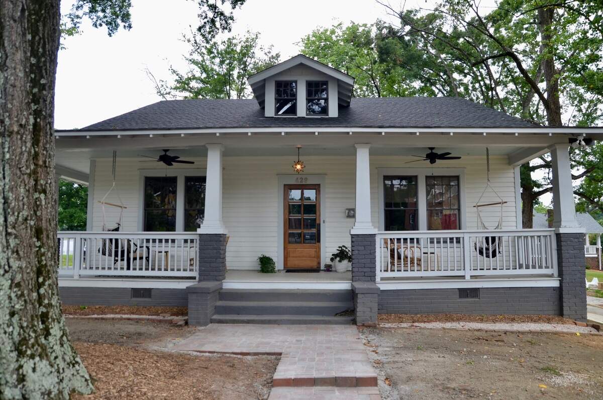 429 West Park Ave in the Wilmore Historic District was in such disrepair that many would have considered it a tear down. The Wheat family restored the home, keeping its original footprint