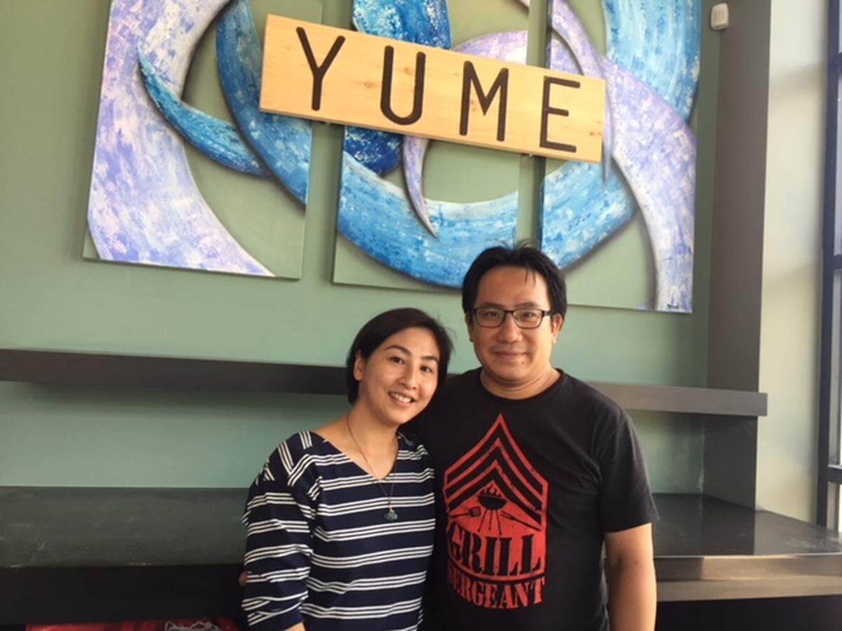 Rosena Tong and Tony Yum are almost ready to open Yume Bistro.