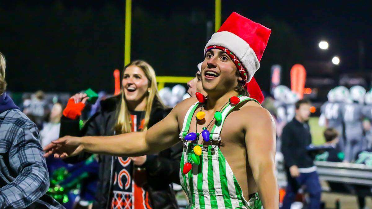 Weddington fan Section Hypes Up The Crowd