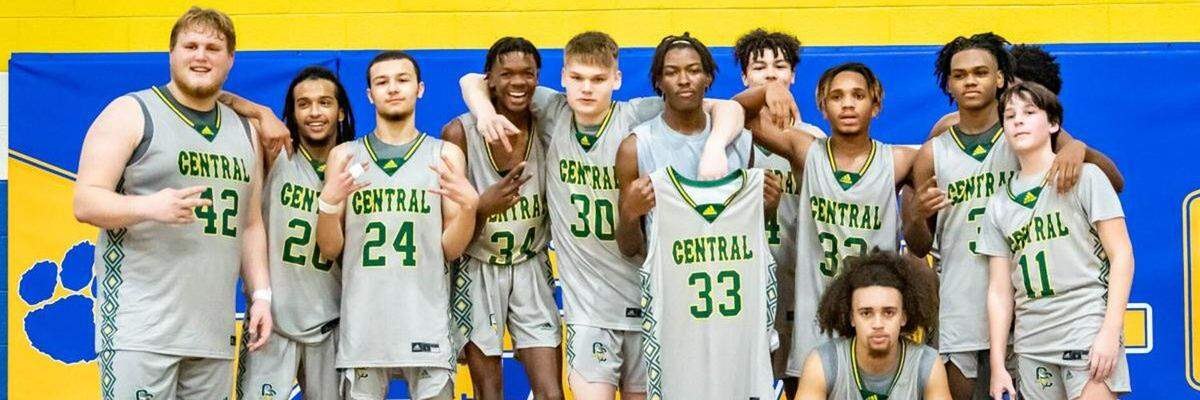 Central Cabarrus’ boys basketball team