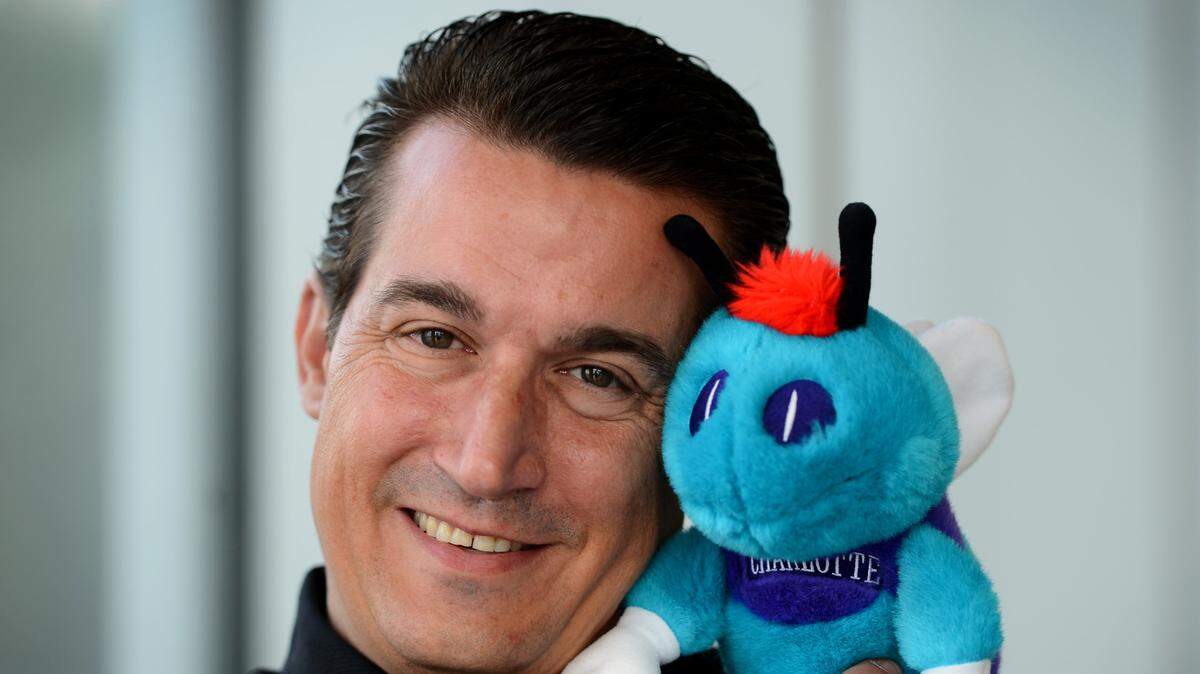 For 17 years, Michael Zerrillo was Charlotte Hornets mascot, Hugo. Hugo was one of sports’ most exciting mascots. He started his career in Charlotte and left with the team to go to New Orleans. Now after more than a dozen surgeries to correct injuries he suffered doing back flips and halftime acrobatics. Jeff Siner - jsiner@charlotteobserver.com