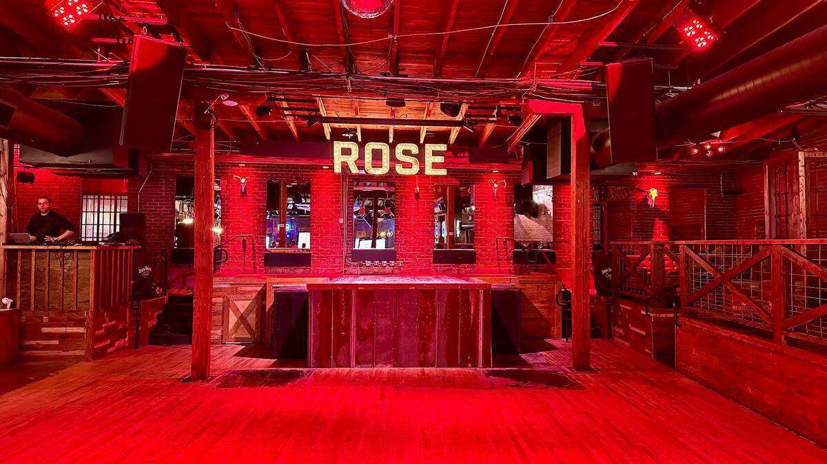 The Rose Honky Tonk is a new Nashville-inspired country bar in South End.