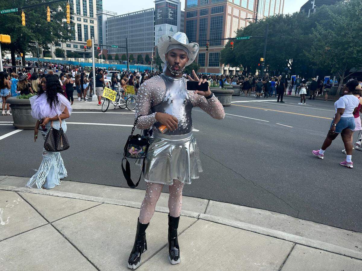 Dallan Russell has no other chance to dress up like he did for the Renaissance tour — it is his version of the Met Gala, he said.&nbsp;He’s attending the Beyoncé concert in Charlotte on Wednesday, August 9, 2023.