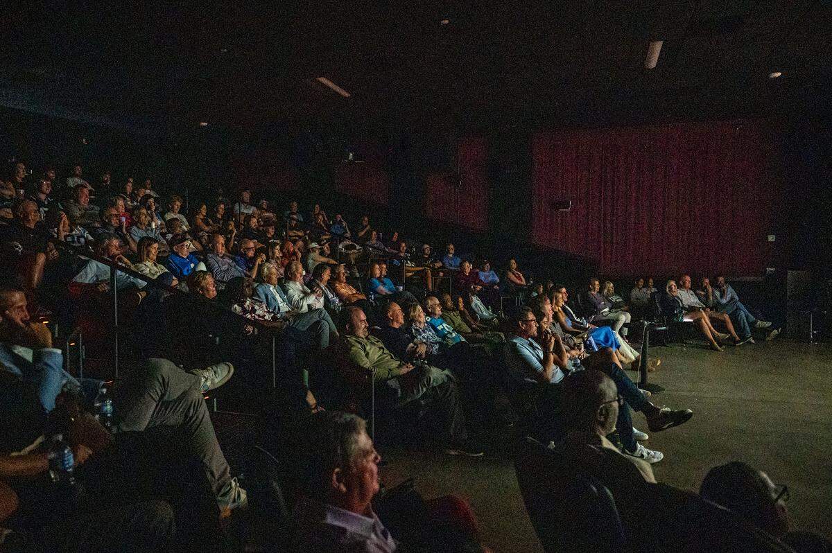 Both the main theater and an overflow theater showed The Charlotte Observer’s “Super Men” documentary, about the Carolina Panthers’ 2015 season, on July 24, 2025, at Independent Picture House. About 250 people attended the show, which also featured a post-documentary panel and benefited the Veterans Bridge Home charity.
