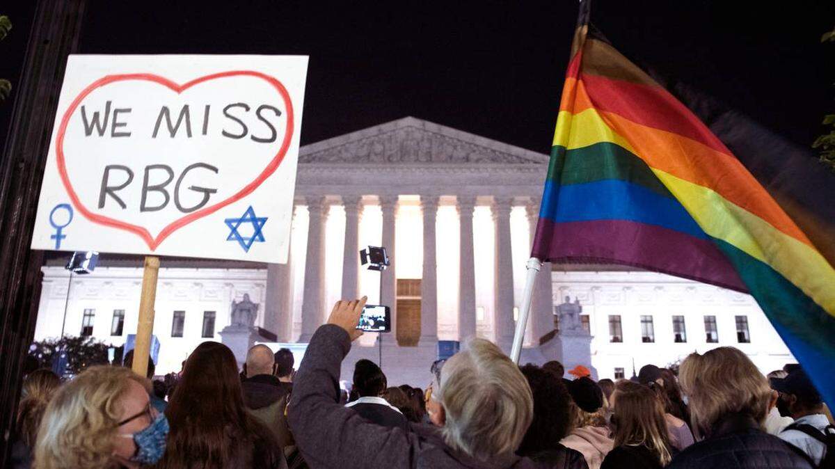 People gathered at the Supreme Court this week to honor the late Justice Ruth Bader Ginsburg. On Saturday, President Trump is expected to announce his nominee for her seat. Republicans are pushing for confirmation before Election Day.