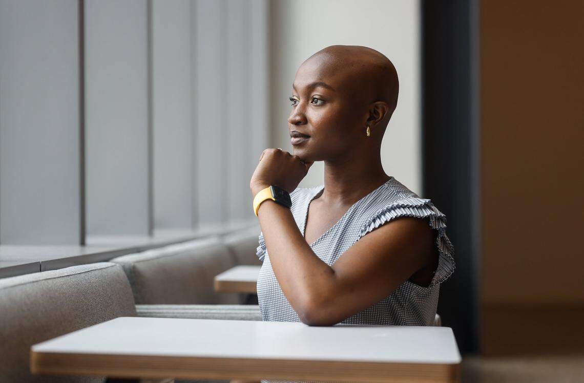 Adunoluwa Akinola, one of the members of the inaugural class at Wake Forest University School of Medicine - Charlotte, is following the path both her parents took by going to med school.