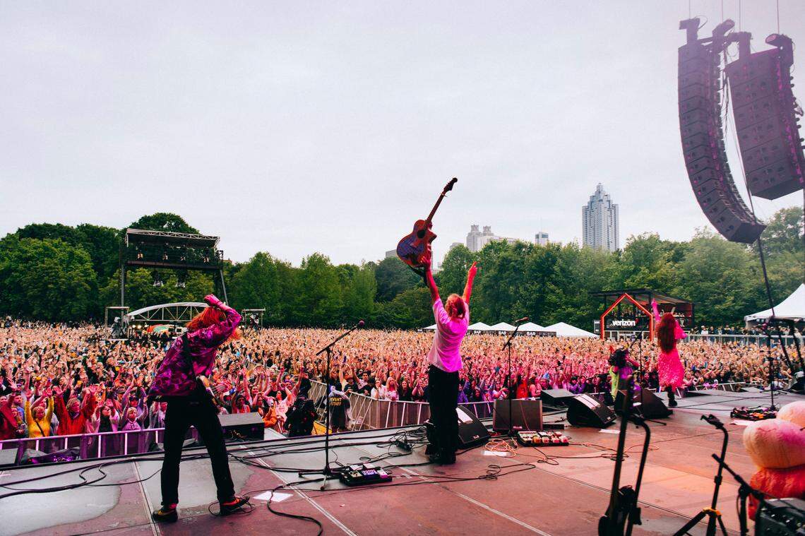 More than 60 bands perform at Shaky Knees Music Festival every year.