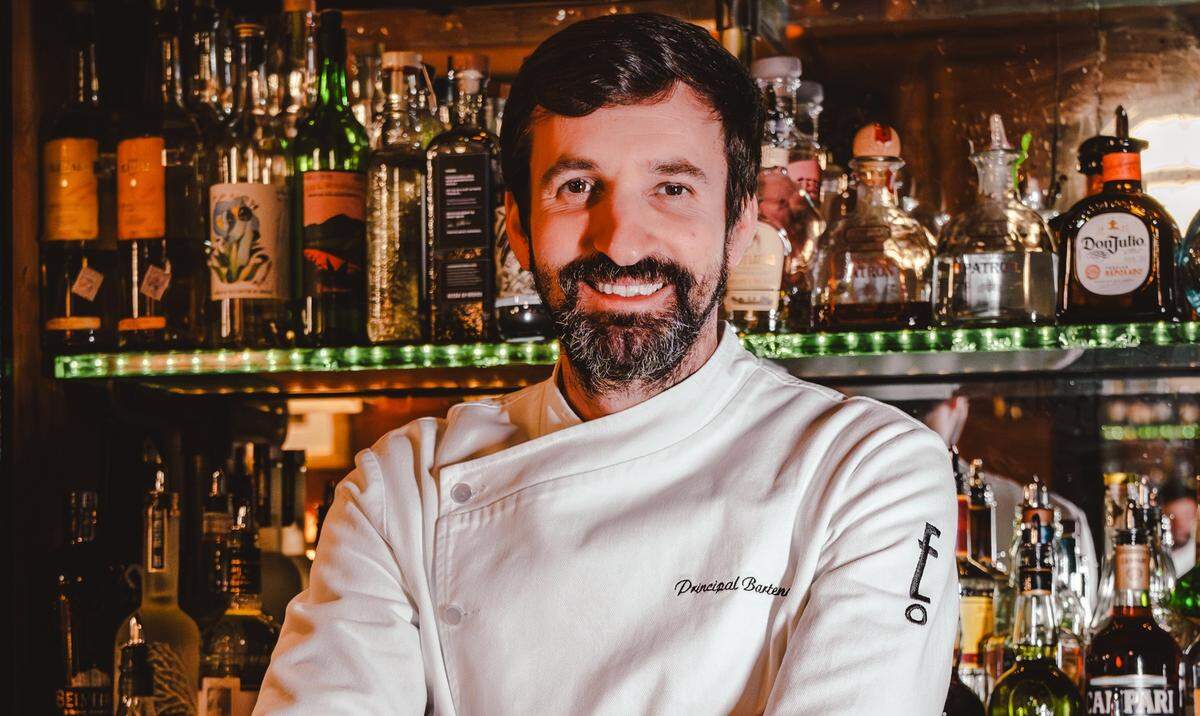 Principal Bartender Bojan Milosevicto, aka Boki, of Employees Only.