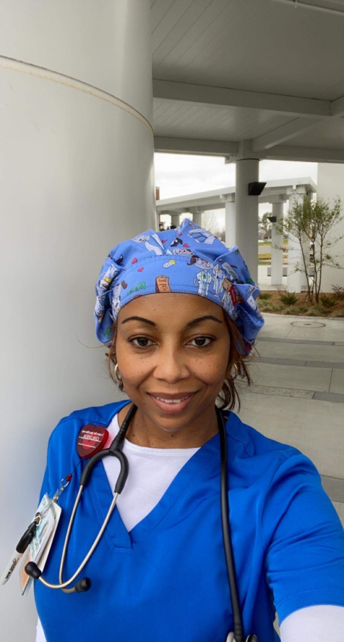 Stacy Wilson, a respiratory therapist at Atrium Health, has been working closely with COVID patients for much of the pandemic.