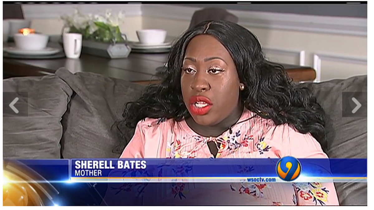 Sherrell Bates says she was unjustly accused of shoplifting at Staples on Friday.