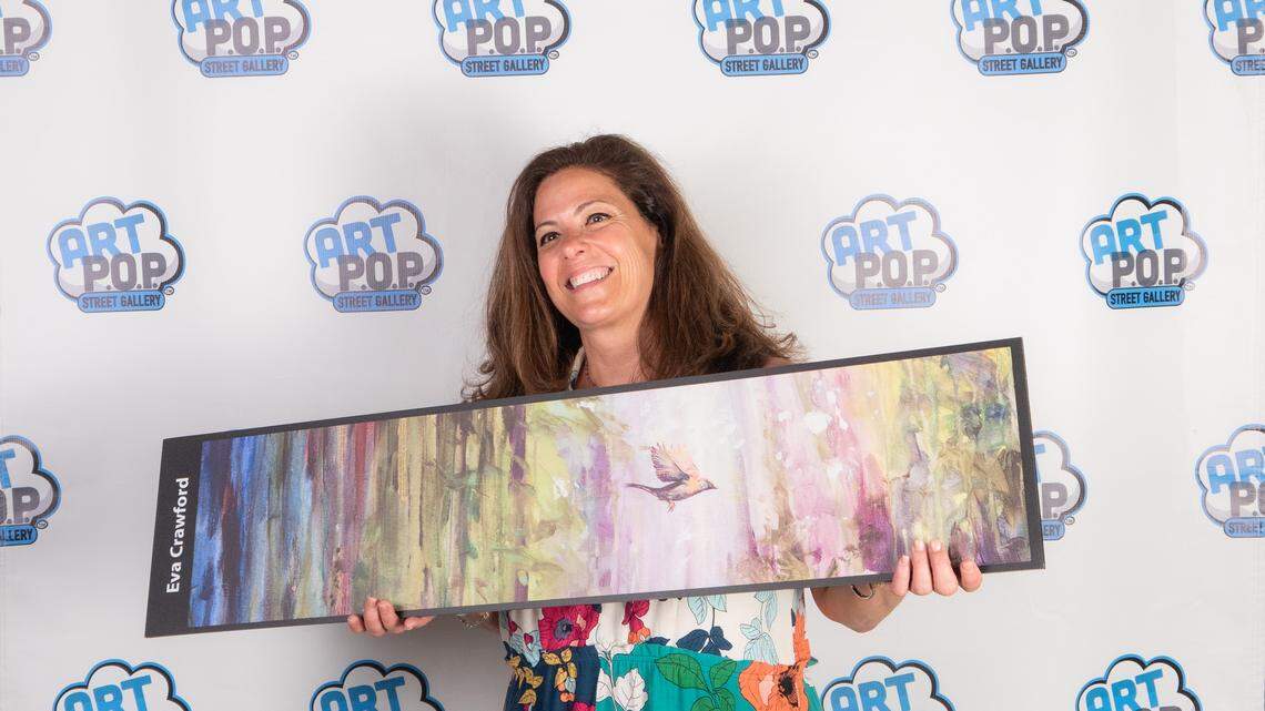 Wendy Hickey founded ArtPop Street Gallery in Charlotte in 2014 to give artists more exposure to the community. Over the course of a year, ArtPop art is displayed on 20 billboards across the Charlotte area and 32 digital charging stations at the airport. ArtPop also displays art on uptown newsstands and on digital displays at four shopping centers.