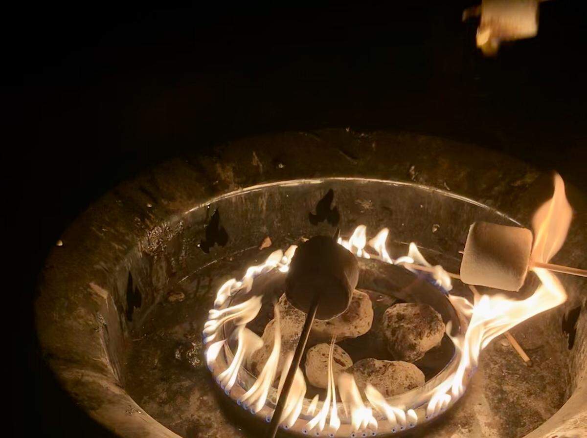 At the Ragnar Village at Anne Springs Close Greenway, runners can gather between legs for yoga classes, sessions with compression sleeves and s’mores around a bonfire.