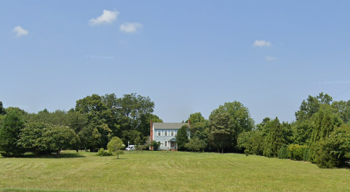 The 177-year-old house once owned by the Bigger family features 35 windows, beautiful heart pine flooring, and charming brass doorknobs. It’s currently for sale as commercial real estate at $1.6 million.