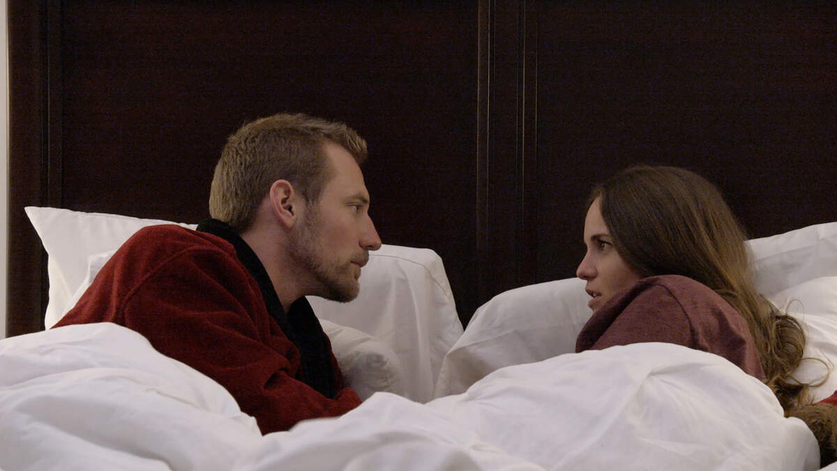 Kenny Barnes and Kelly Chase have a frank conversation about their relationship during an episode of Netflix’s “Love Is Blind.”