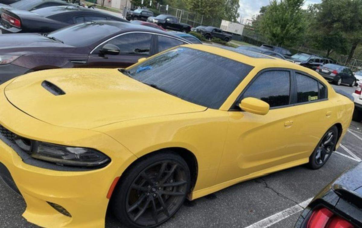 One of five vehicles seized on Aug. 31, 2024, during a CMPD street takeover event done with the N.C. State Highway Patrol. 