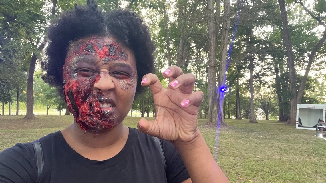 I had a zombie makeover, and now I want brains. How you can become one of the undead, too.