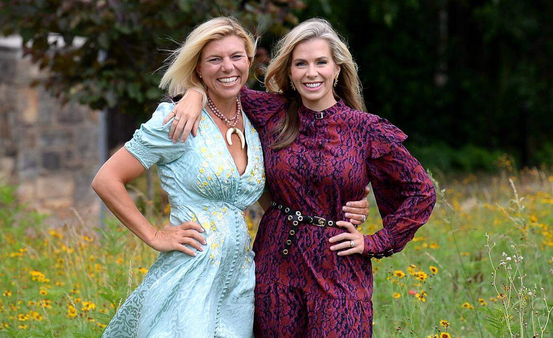 Morgan Fogarty, right, is on the air at WCCB from 10 to 11 p.m. weekdays, while Molly Grantham is on WBTV News at 5, 5:30 and 11 p.m.