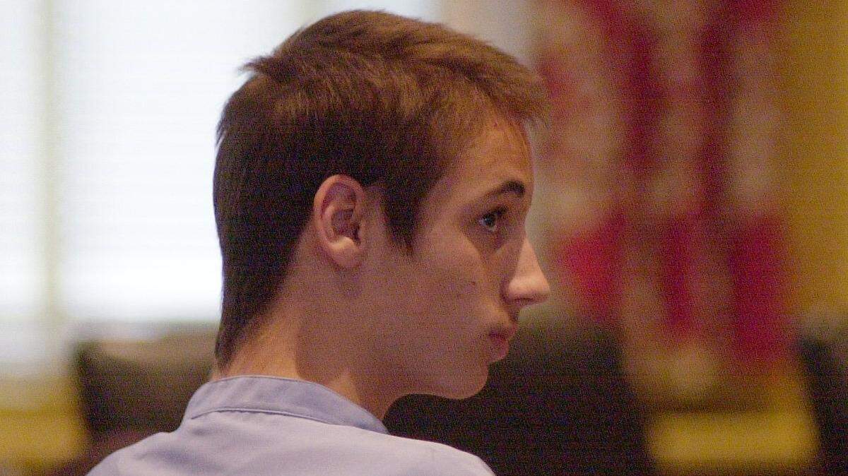 Kristen Pittman, of Chester County, shown in this 2004 court photo. Pittman is being released on Feb. 1, 2023. Since the time of the crime and trial, Pittman has legally changed first names and identities as a transgender woman. The Herald is not using the first name Pittman went by at the time of the conviction.