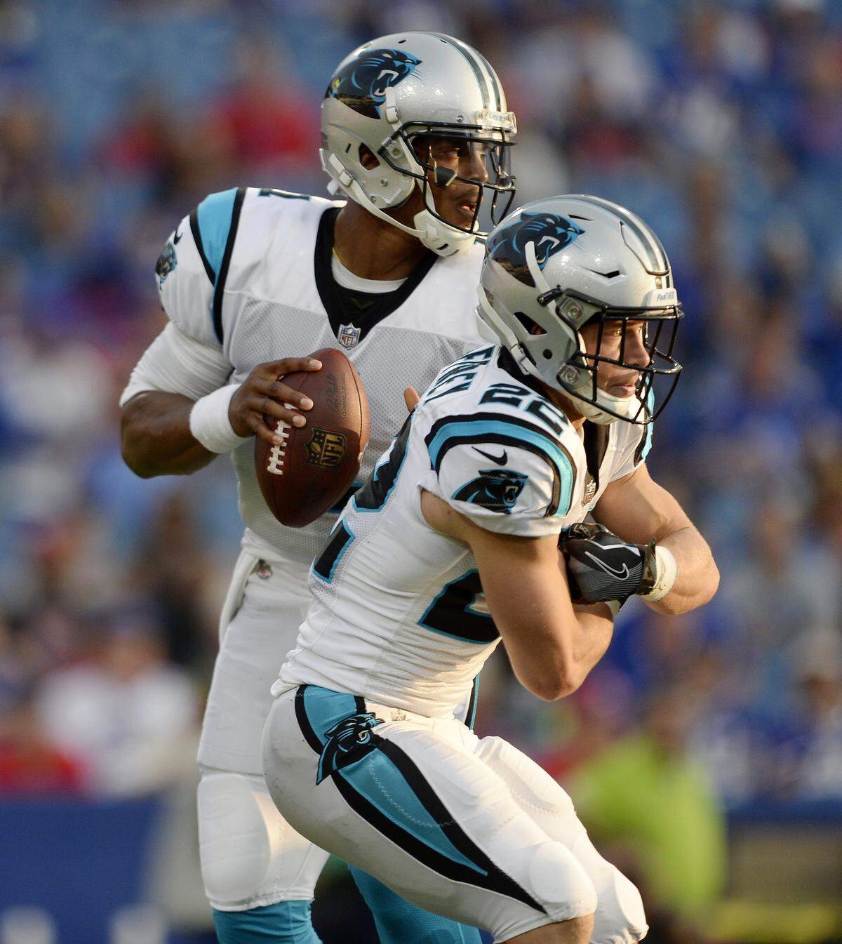 If Carolina Panthers quarterback Cam Newton doesn’t have a downfield option pan out, there’s always running back Christian McCaffrey, who has almost 40 percent of the Panthers’ catches so far this season.