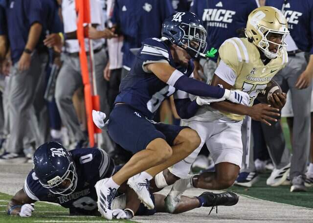 Charlotte falls to Rice: key injuries derail 49ers’ game | Charlotte ...