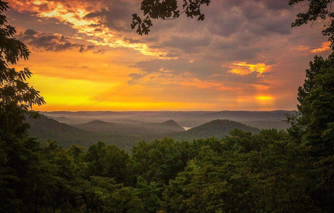 Watching a Morrow Mountain sunrise should be on your spring hiking bucket list.