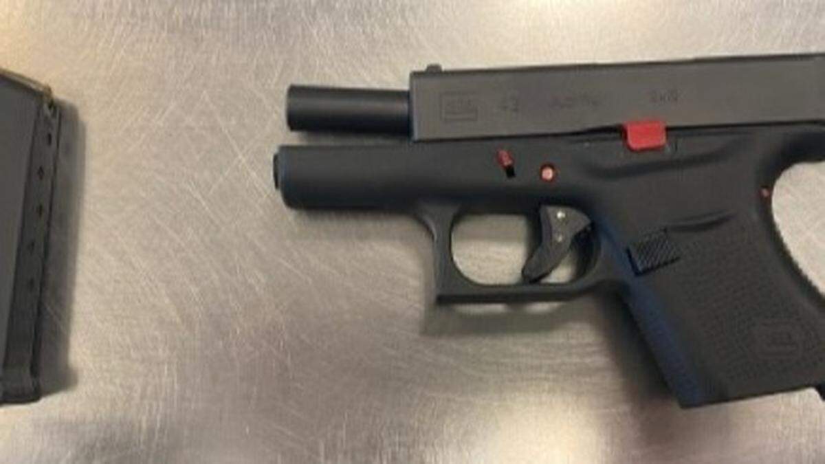TSA agents seized this gun March 30 at a Charlotte Douglas International Airport security checkpoint. 