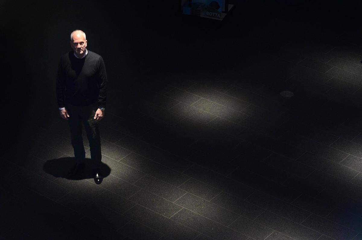 Todd Smith, executive director of the Bechtler museum of Modern Art, celebrates its15th anniversary.