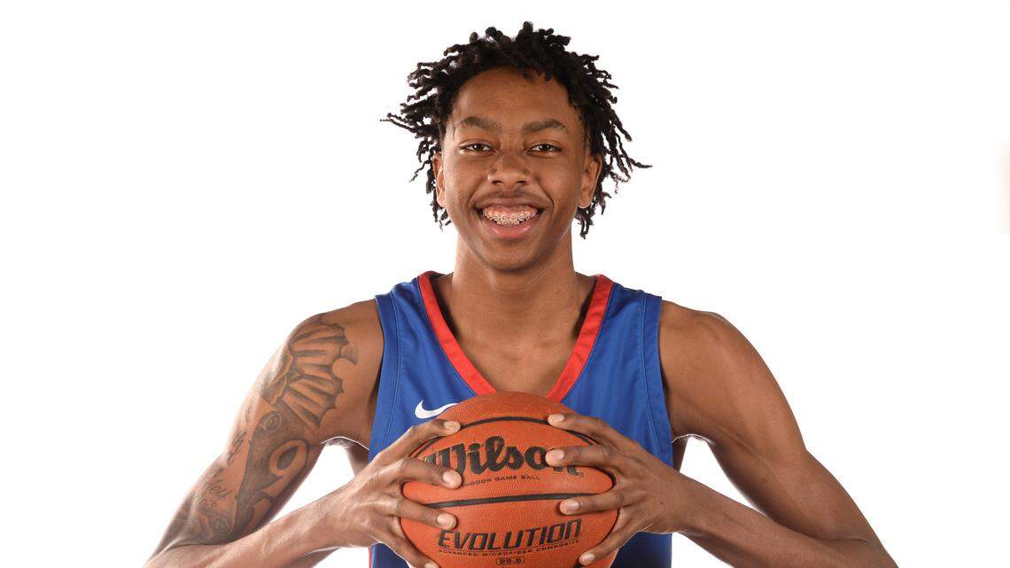 All Observer boys first team member Isaiah Evans of North Meck High on Wednesday, March 8, 2023.