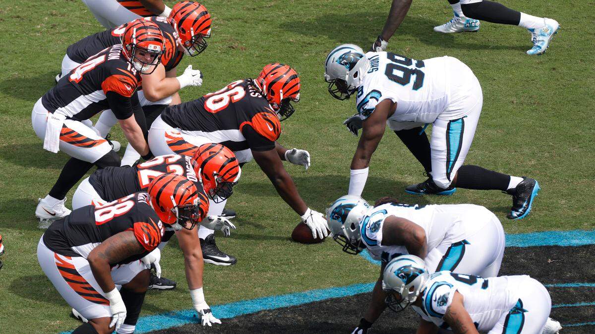 The Carolina Panthers were better on run defense against Cincinnati on Sunday than the were in Week 2 against Atlanta, but there’s still a pesky problem coach Ron Rivera would like to fix.
