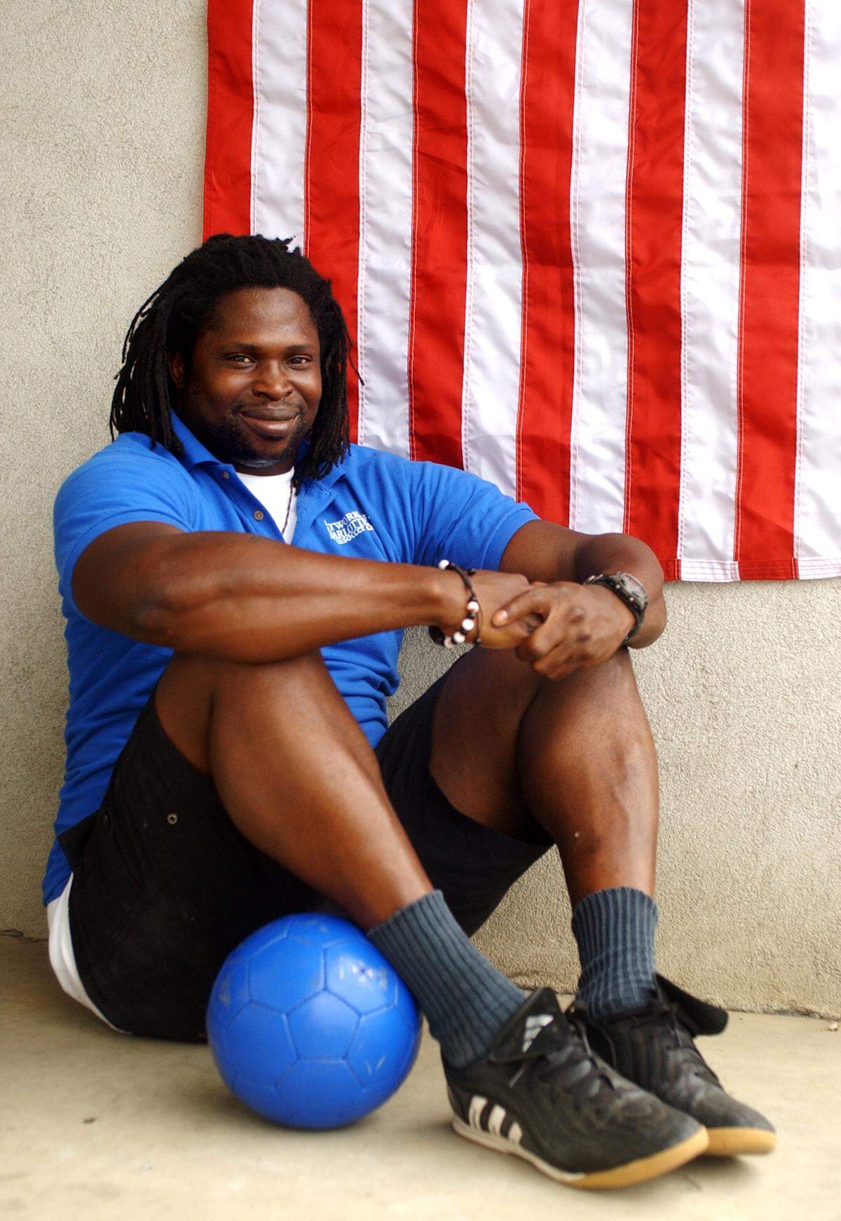 Abdul Wright was a defender and left fullback for Charlotte’s Art Works Football Club and played in the 2005 Homeless World Cup in Scotland. He was chronically homeless for the past two decades.