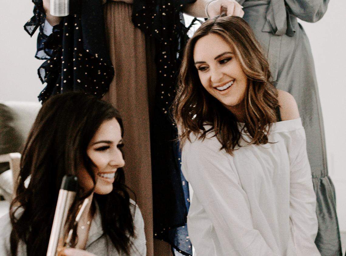 “Everyone just kind of pitched in,” Kenna Ehman said of pulling her wedding together in a matter of hours.