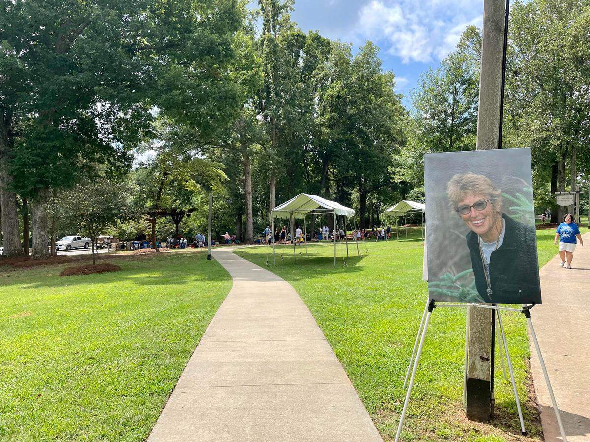 SC philantropist Anne Springs Close was 95 when she died Friday. A memorial was held Sunday in Fort Mill, S.C., at the greenway named after her.