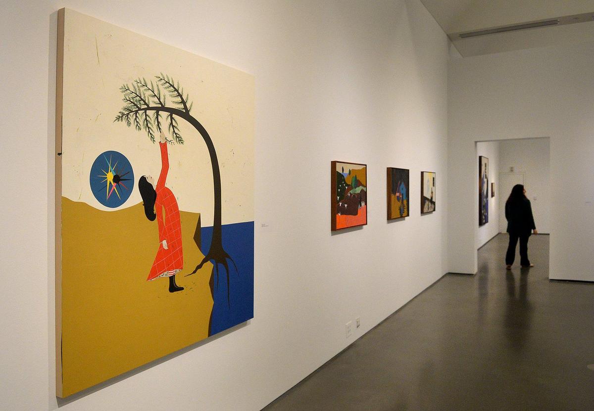 Some of the nearly 100 works of art by Clare Rojas can be found in an exhibit that closes Jan. 19.