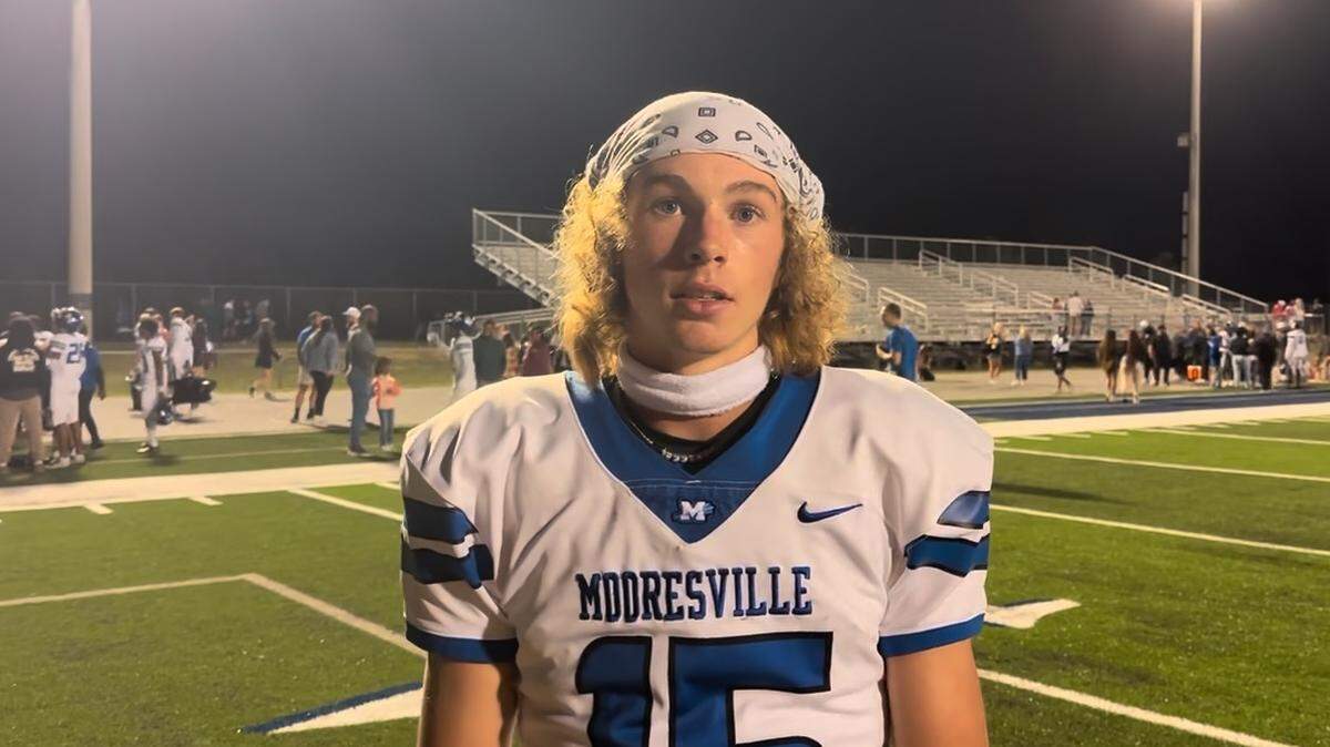 Mooresville High sophomore QB Brody Norman