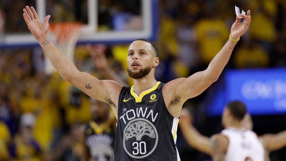 Former Davidson star Stephen Curry, a two-time NBA MVP, said in a podcast that he is skeptical that astronauts landed on the moon.