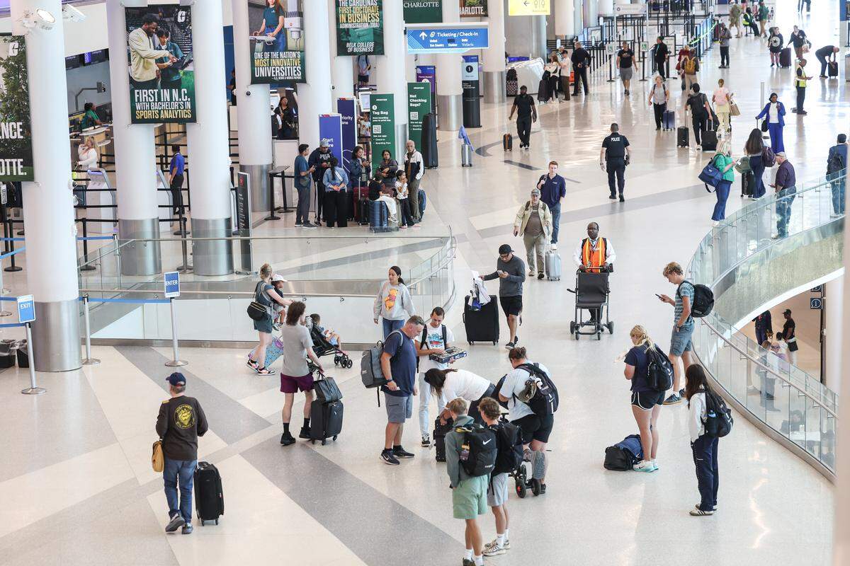 Charlotte Douglas International Airport prepares for a busy travel weekend ahead of the Memorial Day holiday this weekend. Throughout the holiday weekend, American Airlines will operate more than 3,800 departures from CLT. American expects to welcome more than 4.2 million customers across more than 40,000 flights between May 21 and May 26. 