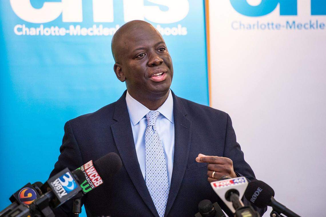 Charlotte-Mecklenburg Schools Superintendent Earnest Winston 